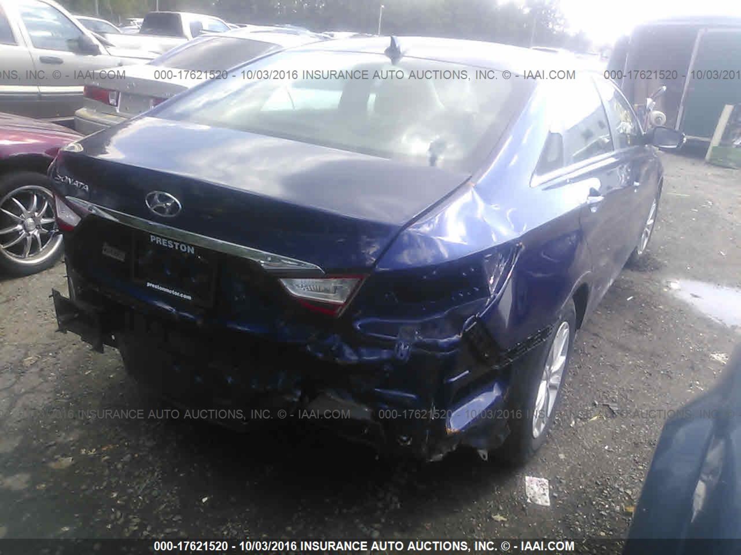 Photo 3 VIN: 5NPEB4AC7EH861413 - HYUNDAI SONATA 