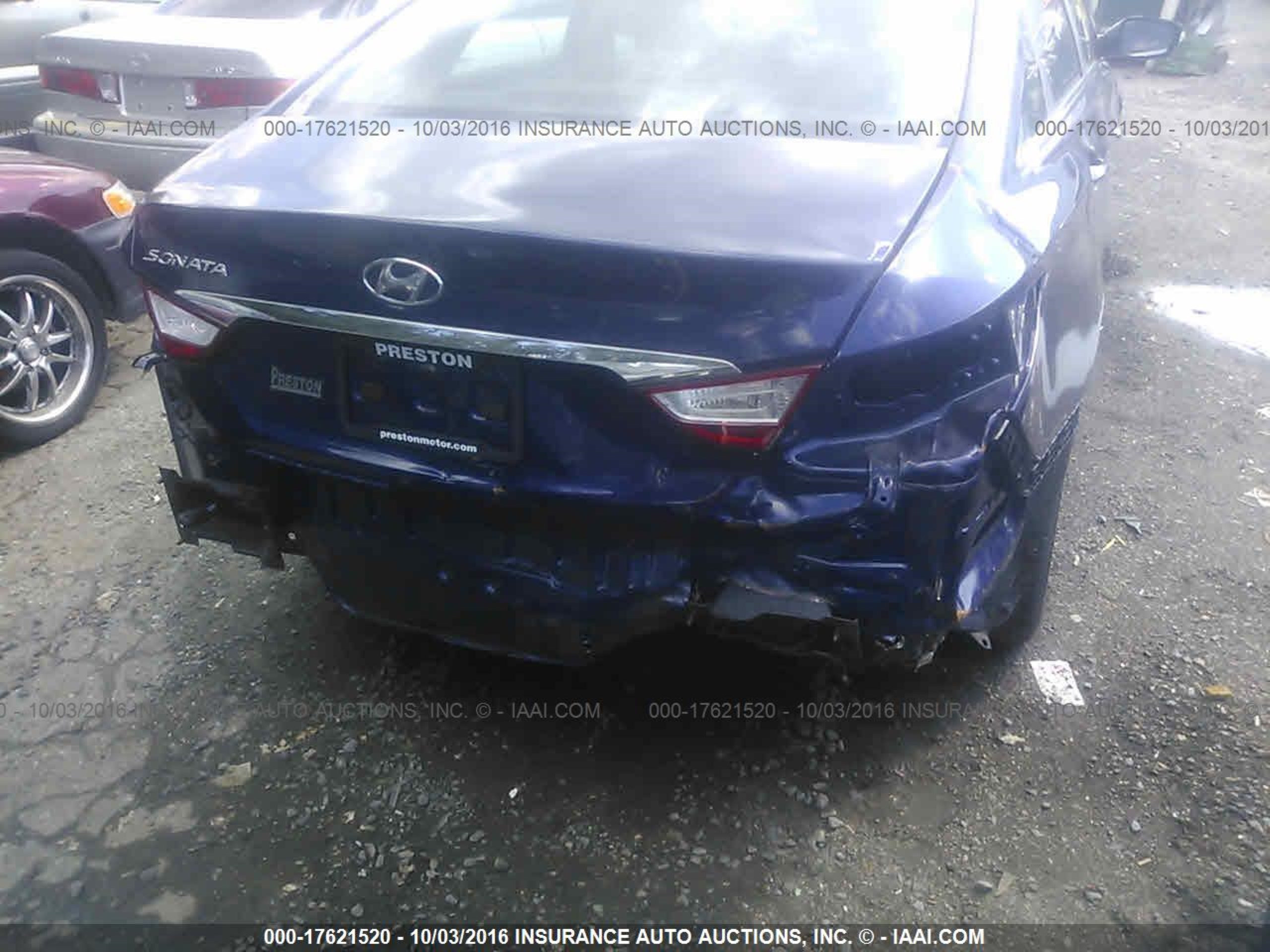 Photo 5 VIN: 5NPEB4AC7EH861413 - HYUNDAI SONATA 