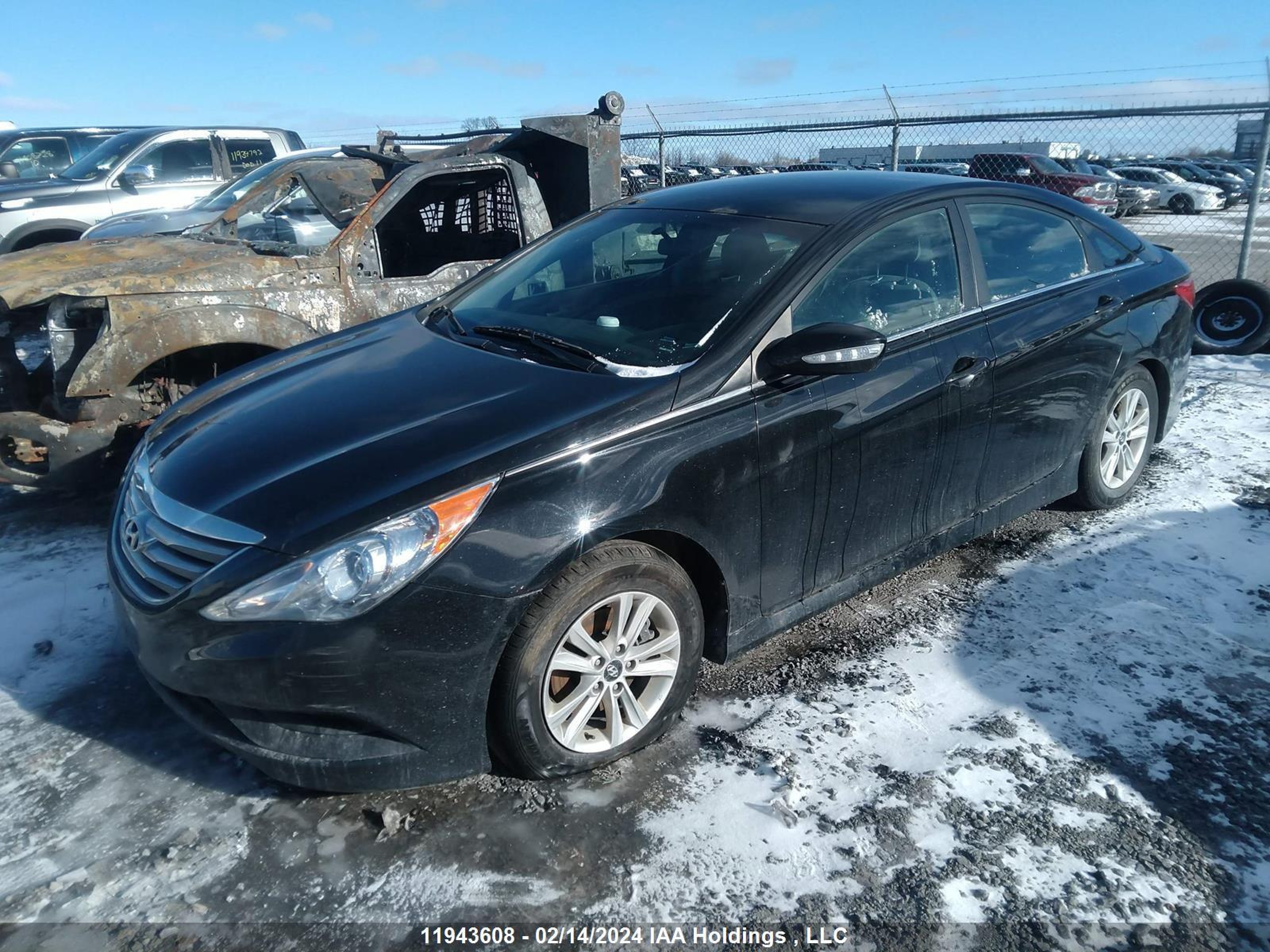 Photo 1 VIN: 5NPEB4AC7EH867891 - HYUNDAI SONATA 