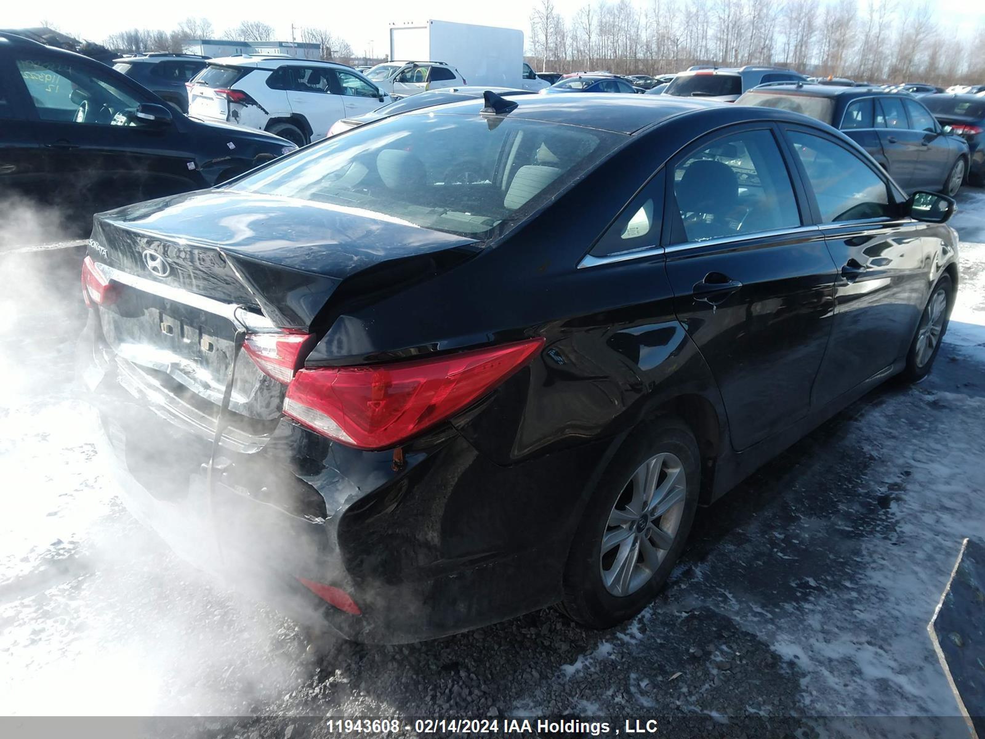 Photo 3 VIN: 5NPEB4AC7EH867891 - HYUNDAI SONATA 