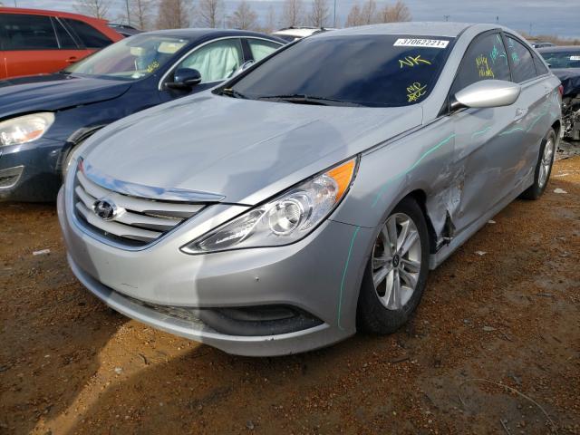 Photo 1 VIN: 5NPEB4AC7EH870872 - HYUNDAI SONATA GLS 