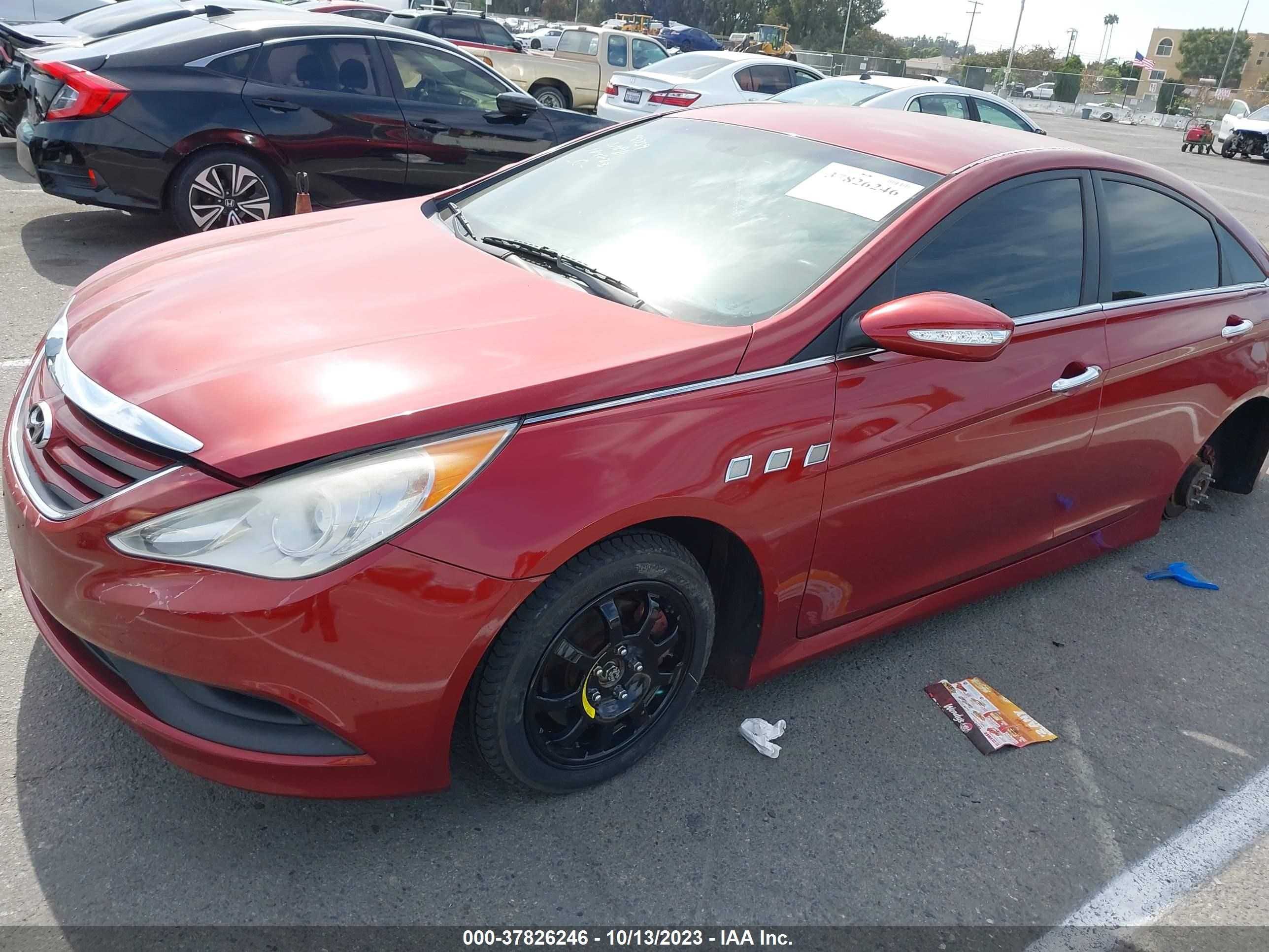 Photo 1 VIN: 5NPEB4AC7EH871889 - HYUNDAI SONATA 