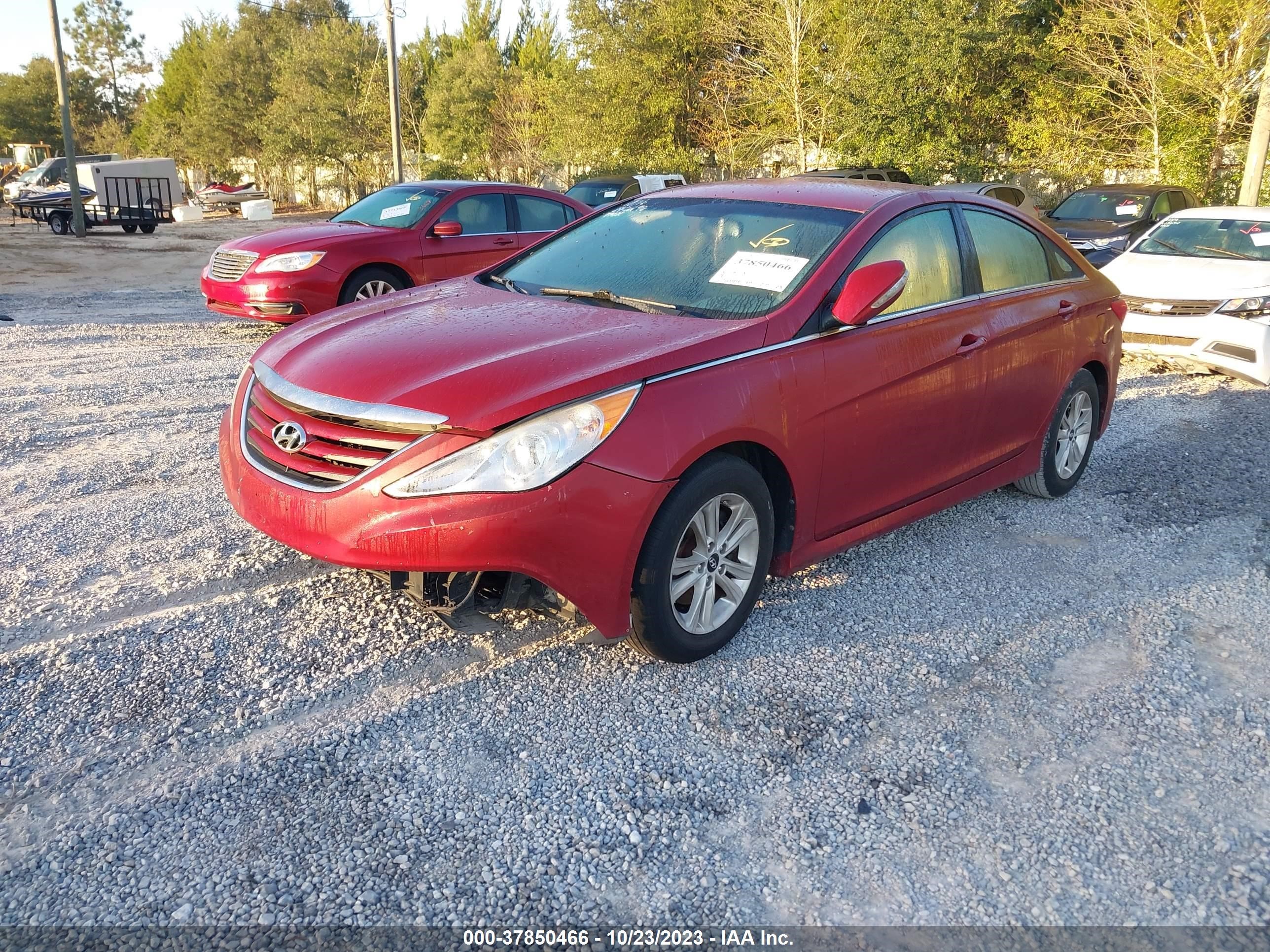 Photo 1 VIN: 5NPEB4AC7EH872296 - HYUNDAI SONATA 