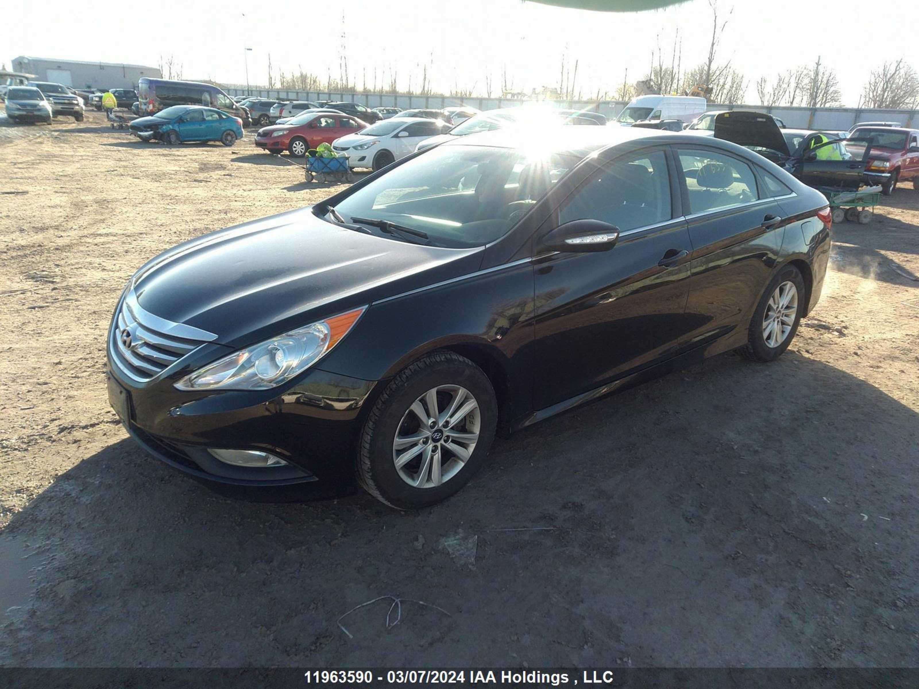 Photo 1 VIN: 5NPEB4AC7EH872864 - HYUNDAI SONATA 