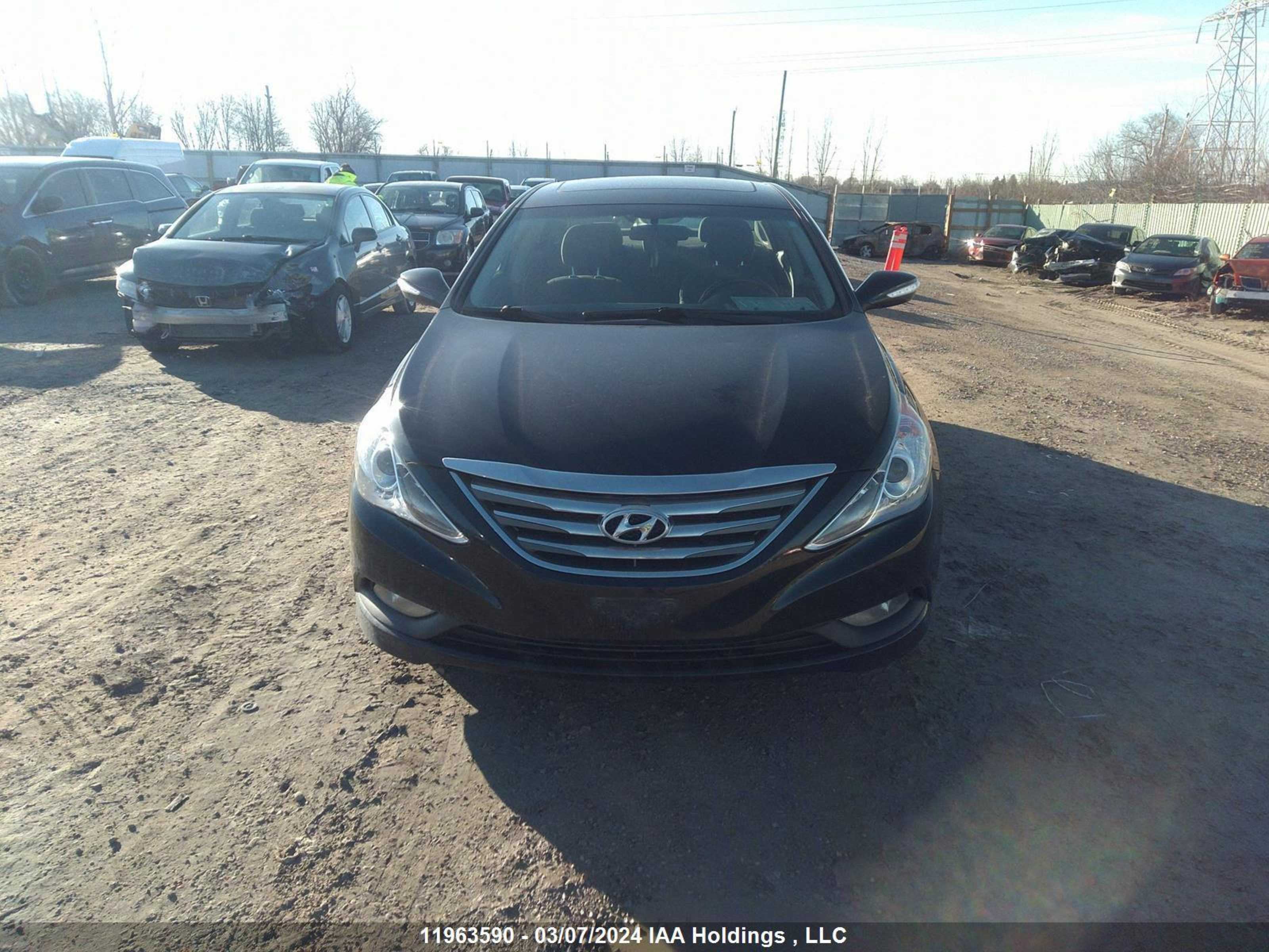 Photo 11 VIN: 5NPEB4AC7EH872864 - HYUNDAI SONATA 