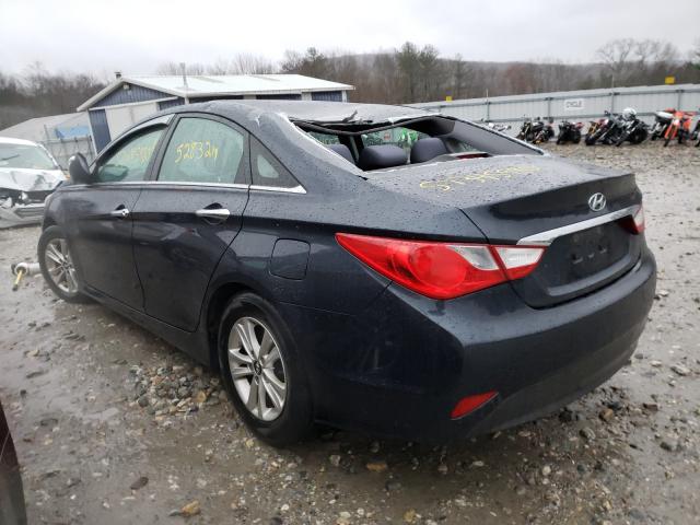 Photo 2 VIN: 5NPEB4AC7EH873173 - HYUNDAI SONATA GLS 