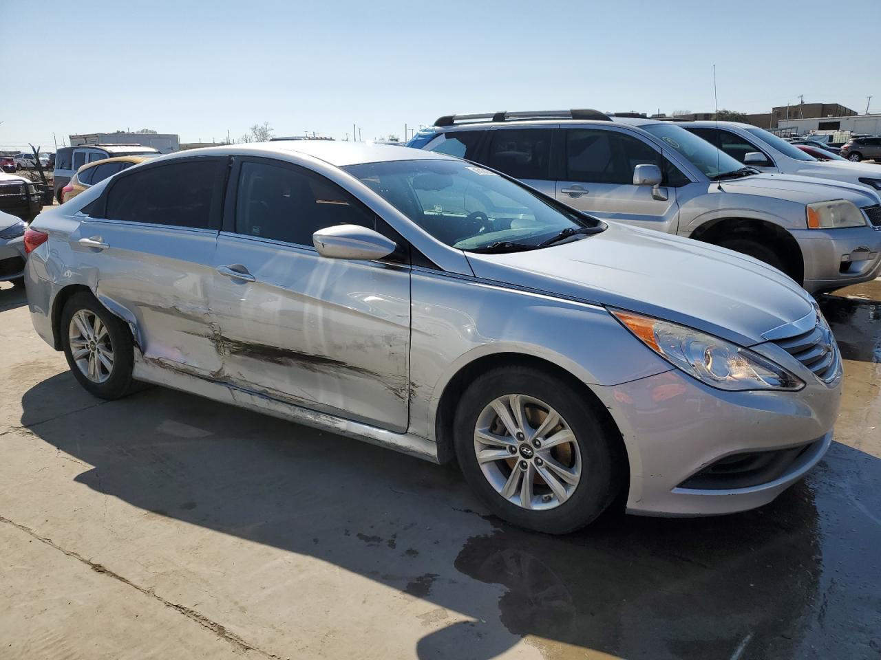 Photo 3 VIN: 5NPEB4AC7EH878776 - HYUNDAI SONATA 