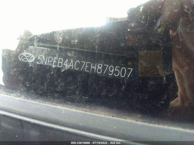 Photo 8 VIN: 5NPEB4AC7EH879507 - HYUNDAI SONATA 