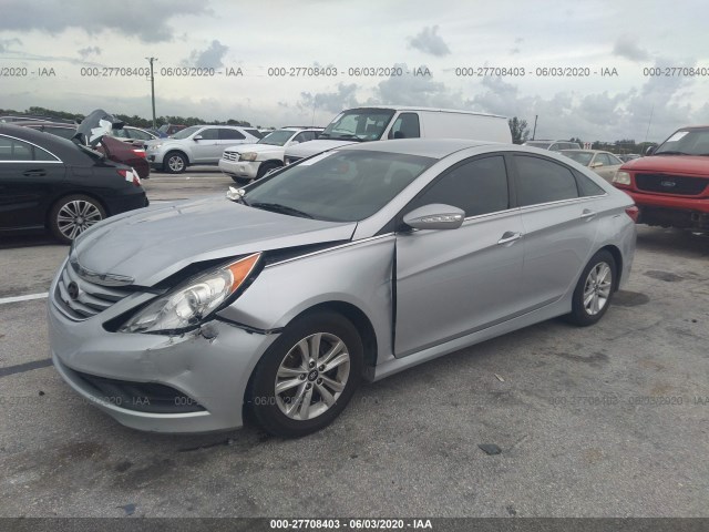 Photo 1 VIN: 5NPEB4AC7EH884559 - HYUNDAI SONATA 