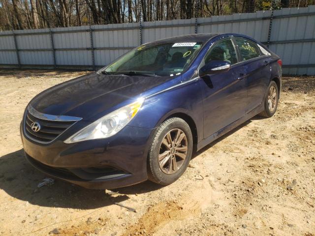 Photo 1 VIN: 5NPEB4AC7EH906057 - HYUNDAI SONATA GLS 