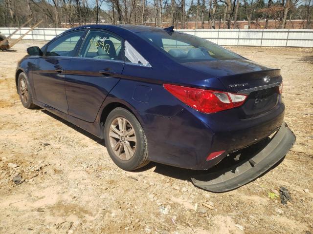 Photo 2 VIN: 5NPEB4AC7EH906057 - HYUNDAI SONATA GLS 