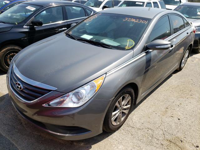 Photo 1 VIN: 5NPEB4AC7EH920427 - HYUNDAI SONATA GLS 