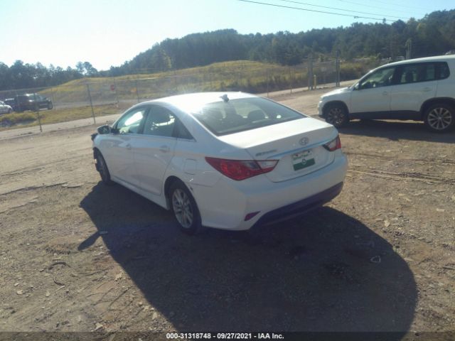 Photo 2 VIN: 5NPEB4AC7EH934053 - HYUNDAI SONATA 