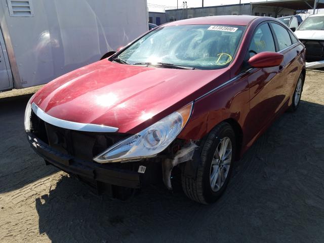 Photo 1 VIN: 5NPEB4AC7EH939351 - HYUNDAI SONATA GLS 