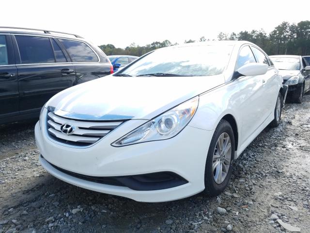 Photo 1 VIN: 5NPEB4AC7EH942122 - HYUNDAI SONATA GLS 