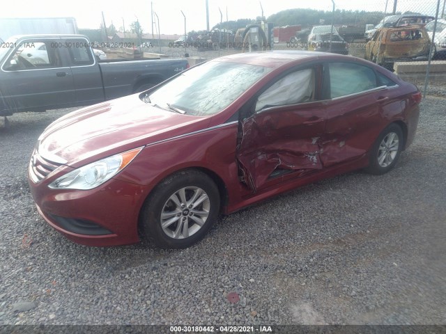 Photo 1 VIN: 5NPEB4AC7EH948275 - HYUNDAI SONATA 