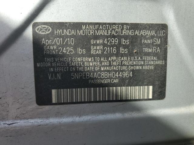 Photo 11 VIN: 5NPEB4AC8BH044964 - HYUNDAI SONATA GLS 