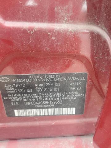 Photo 11 VIN: 5NPEB4AC8BH129352 - HYUNDAI SONATA 