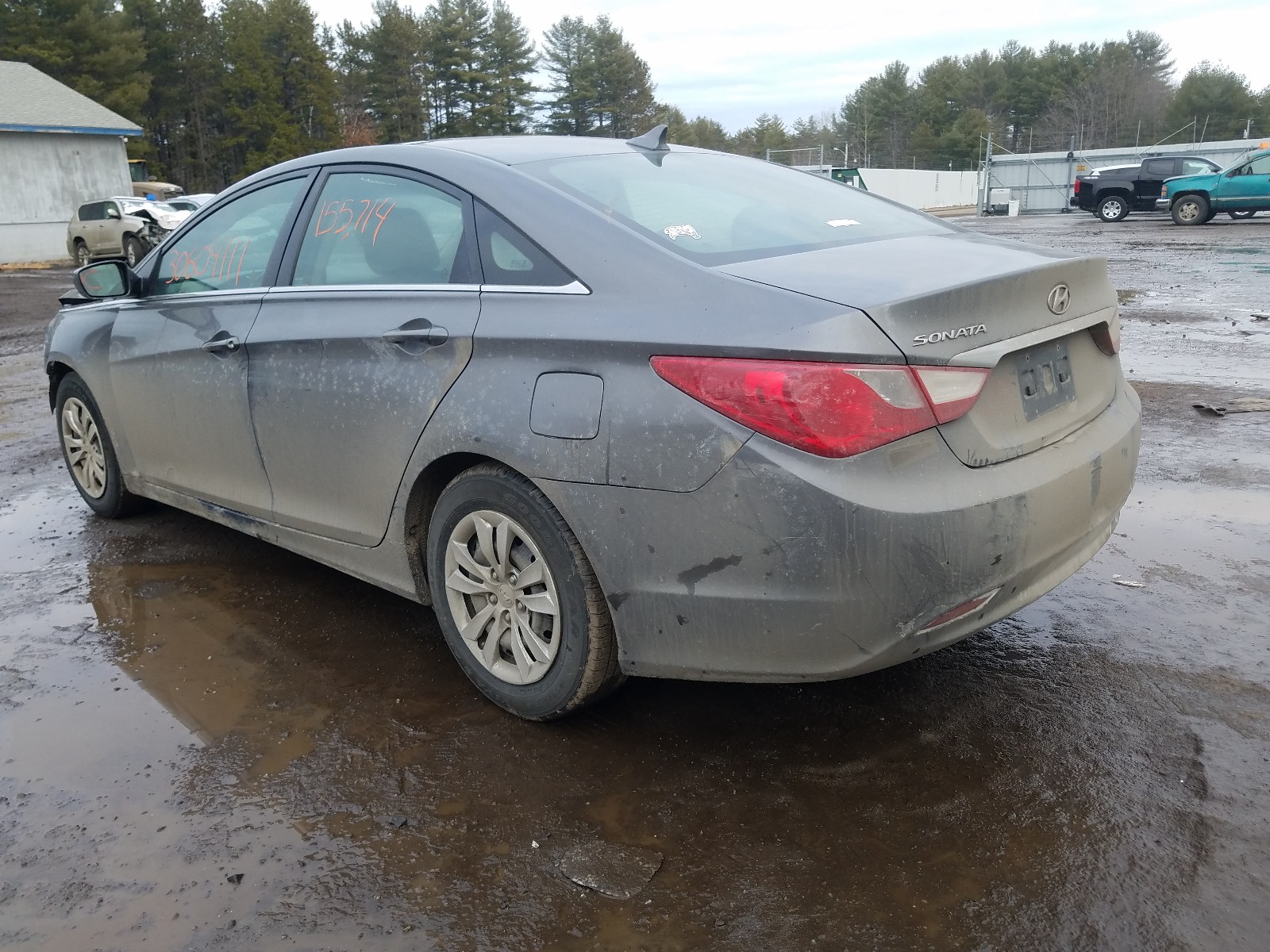 Photo 2 VIN: 5NPEB4AC8BH133708 - HYUNDAI SONATA GLS 