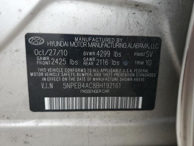 Photo 12 VIN: 5NPEB4AC8BH192161 - HYUNDAI SONATA 