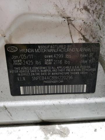 Photo 11 VIN: 5NPEB4AC8BH220296 - HYUNDAI SONATA GLS 