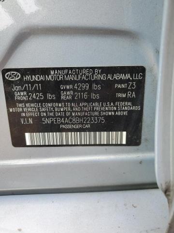 Photo 11 VIN: 5NPEB4AC8BH223375 - HYUNDAI SONATA 