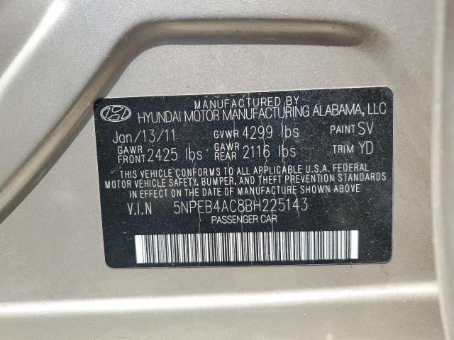 Photo 11 VIN: 5NPEB4AC8BH225143 - HYUNDAI SONATA 