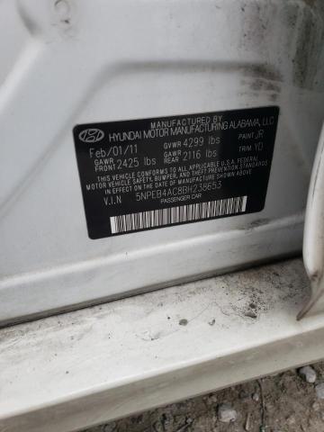 Photo 11 VIN: 5NPEB4AC8BH238653 - HYUNDAI SONATA GLS 