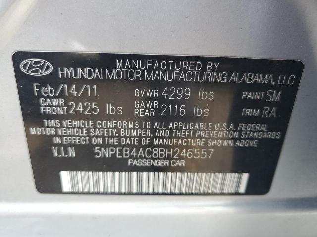 Photo 12 VIN: 5NPEB4AC8BH246557 - HYUNDAI SONATA GLS 