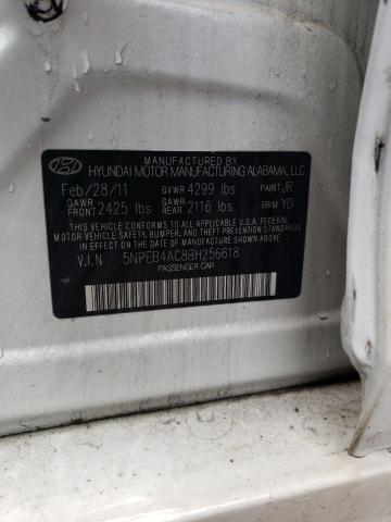 Photo 11 VIN: 5NPEB4AC8BH256618 - HYUNDAI SONATA GLS 