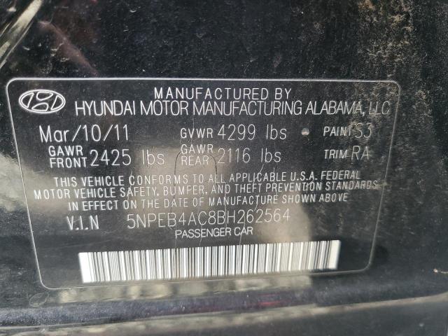 Photo 11 VIN: 5NPEB4AC8BH262564 - HYUNDAI SONATA GLS 