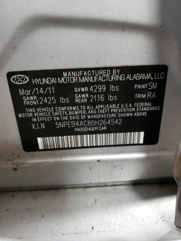 Photo 12 VIN: 5NPEB4AC8BH264542 - HYUNDAI SONATA GLS 