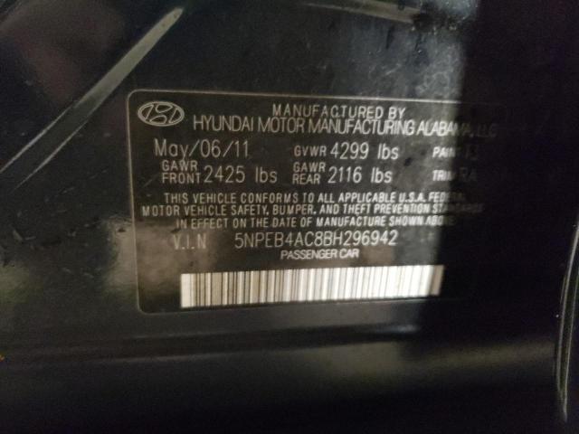 Photo 11 VIN: 5NPEB4AC8BH296942 - HYUNDAI SONATA GLS 