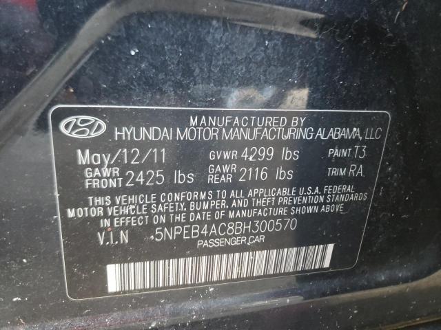 Photo 9 VIN: 5NPEB4AC8BH300570 - HYUNDAI SONATA 