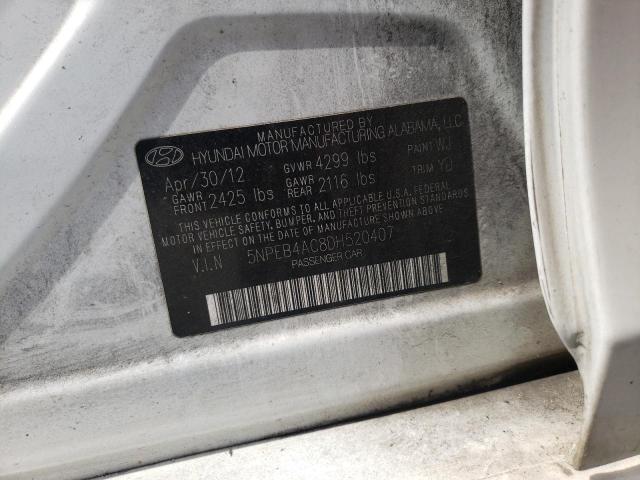 Photo 11 VIN: 5NPEB4AC8DH520407 - HYUNDAI SONATA 