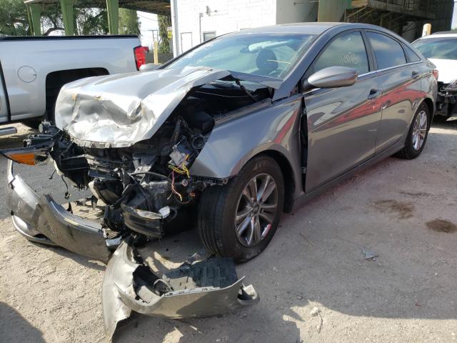 Photo 1 VIN: 5NPEB4AC8DH550166 - HYUNDAI SONATA GLS 