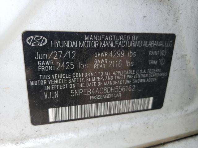 Photo 11 VIN: 5NPEB4AC8DH556162 - HYUNDAI SONATA GLS 