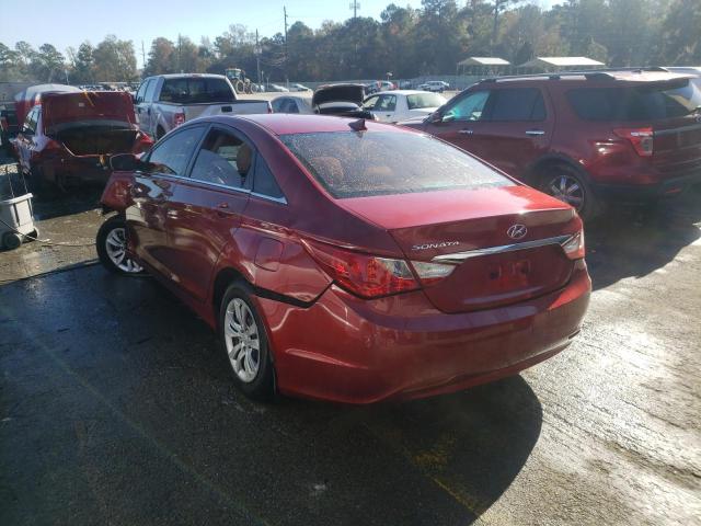 Photo 2 VIN: 5NPEB4AC8DH602461 - HYUNDAI SONATA GLS 