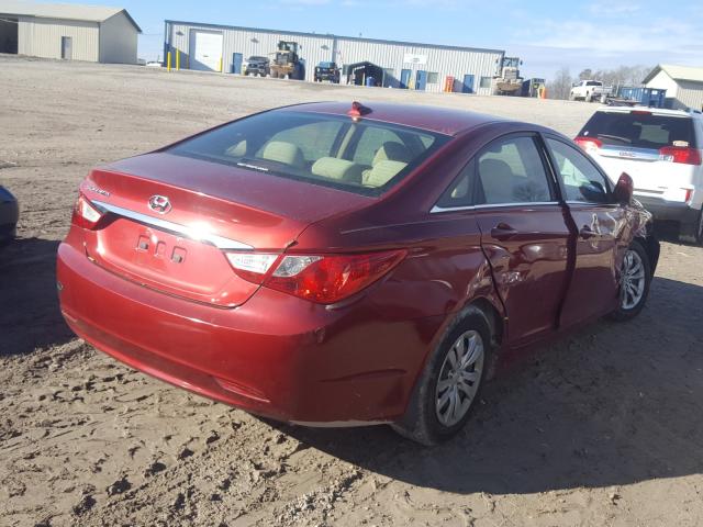 Photo 3 VIN: 5NPEB4AC8DH603707 - HYUNDAI SONATA GLS 