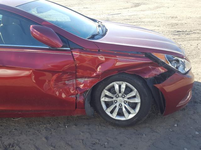 Photo 8 VIN: 5NPEB4AC8DH603707 - HYUNDAI SONATA GLS 