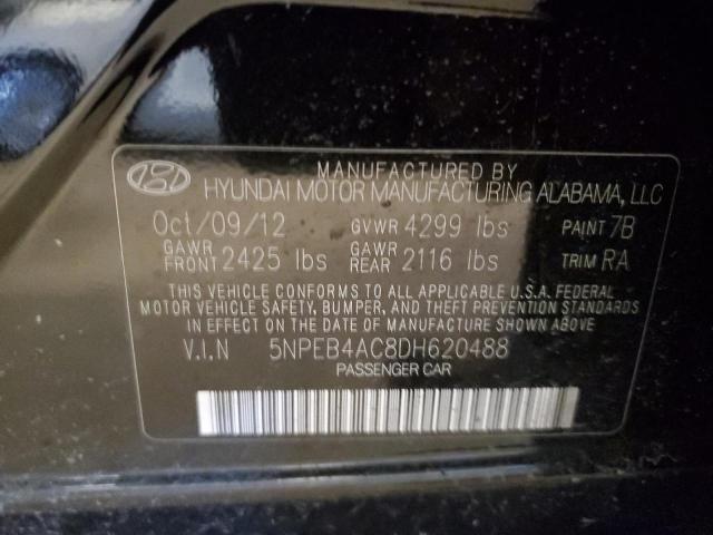 Photo 11 VIN: 5NPEB4AC8DH620488 - HYUNDAI SONATA 