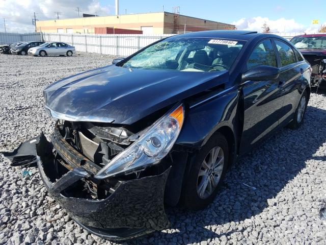 Photo 1 VIN: 5NPEB4AC8DH702348 - HYUNDAI SONATA GLS 