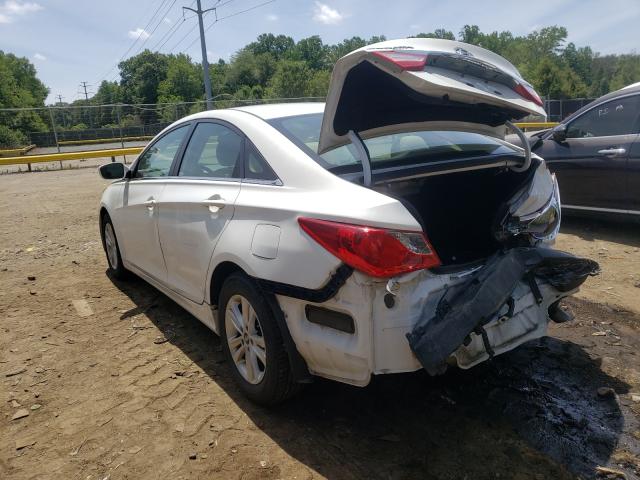 Photo 2 VIN: 5NPEB4AC8DH709445 - HYUNDAI SONATA GLS 