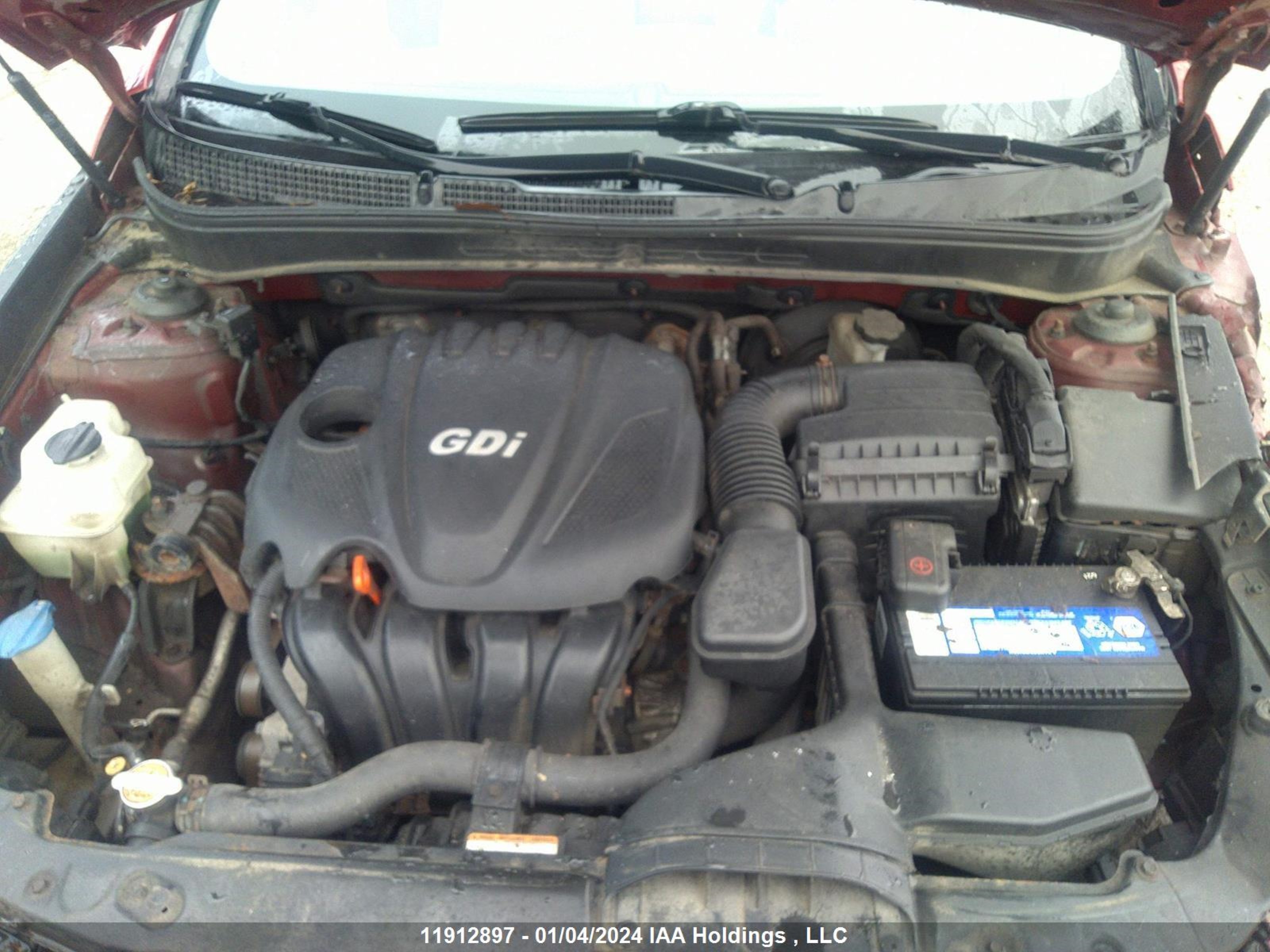 Photo 9 VIN: 5NPEB4AC8DH714788 - HYUNDAI SONATA 