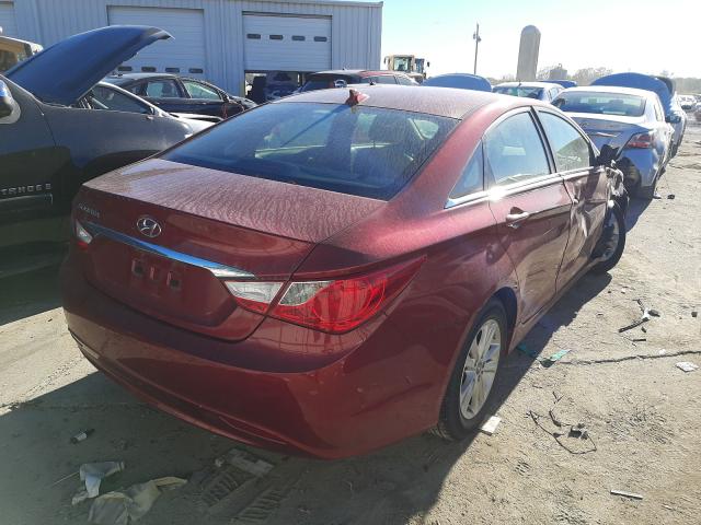 Photo 3 VIN: 5NPEB4AC8DH716234 - HYUNDAI SONATA GLS 