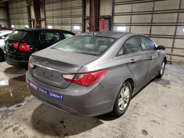 Photo 3 VIN: 5NPEB4AC8DH754904 - HYUNDAI SONATA GLS 