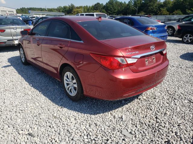 Photo 2 VIN: 5NPEB4AC8DH755468 - HYUNDAI SONATA GLS 