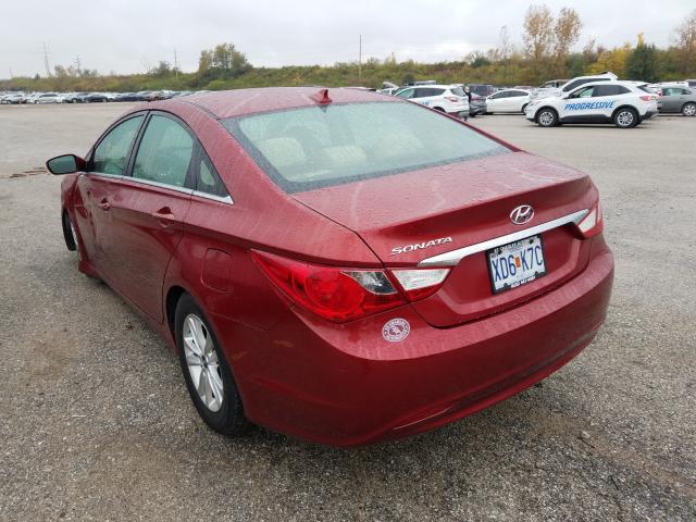 Photo 2 VIN: 5NPEB4AC8DH800263 - HYUNDAI SONATA GLS 