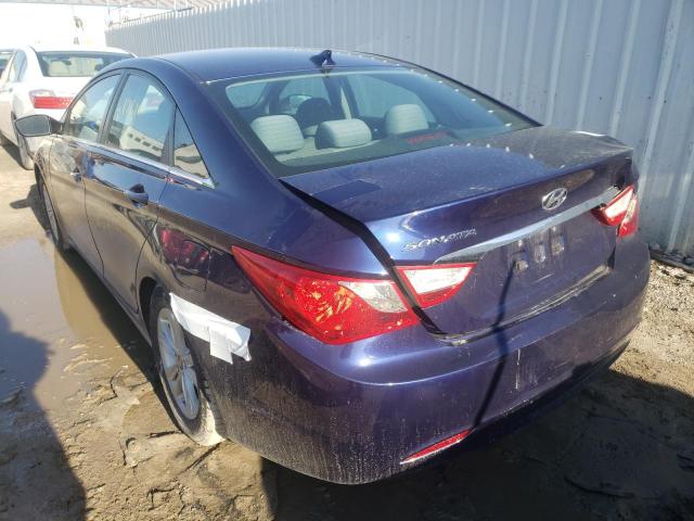 Photo 2 VIN: 5NPEB4AC8DH808749 - HYUNDAI SONATA GLS 