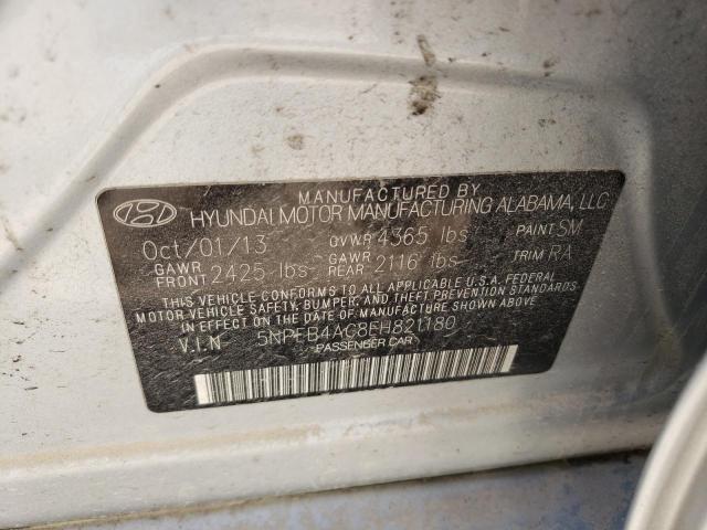 Photo 11 VIN: 5NPEB4AC8EH821180 - HYUNDAI SONATA GLS 